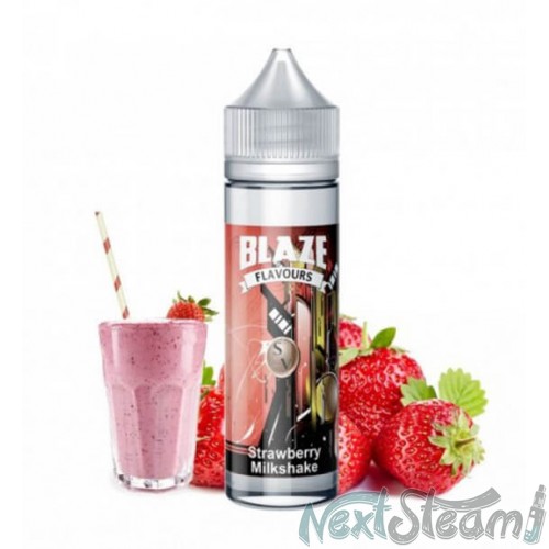blaze eliquids - strawberry milkshake 15/60ml