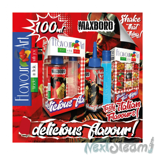 flavourart flavorshots - maxboro 60/100ml