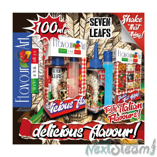 flavourart flavorshots - seven leafs 60/100ml