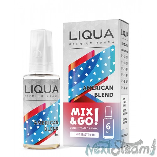 liqua - american blend flavor 6/30ml