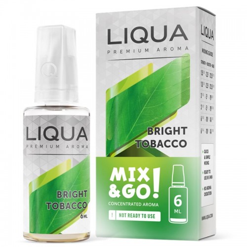 liqua - bright tobacco flavor 6/30ml