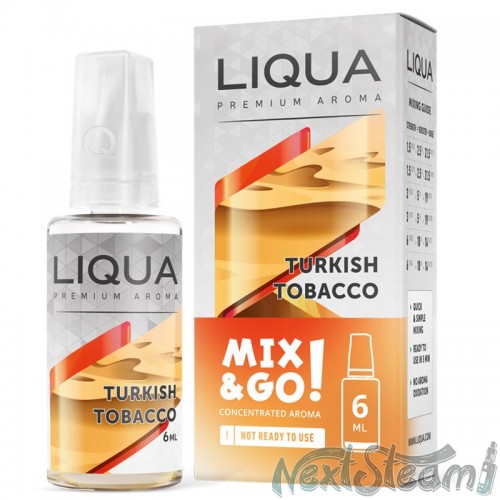 liqua - turkish tobacco flavor 6/30ml