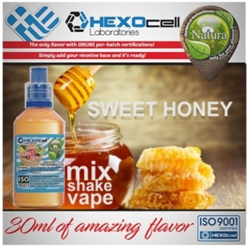 mix shake vape - natura 30/60 ml sweet honey