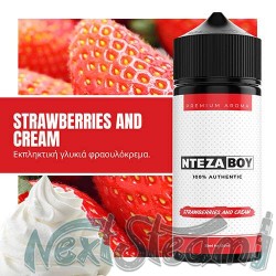ntezaboy - strawberries and cream 25/120 ml
