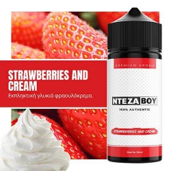 ntezaboy - strawberries and cream 25/120 ml