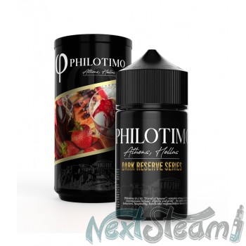 philotimo dark reserve flavour shot παγωτο φραουλα με σιροπι βυσσινο
