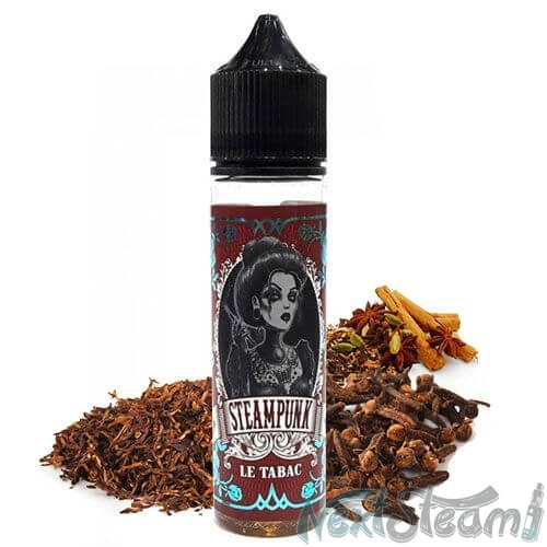 steampunk flavor shots - le tabac 20/60ml