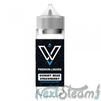 vnv premium liquids - gummy bear strawberry 24/120ml